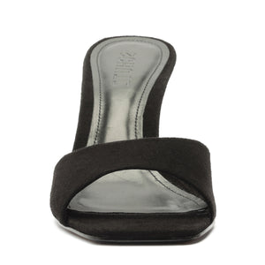 Posseni Suede Sandal in Black