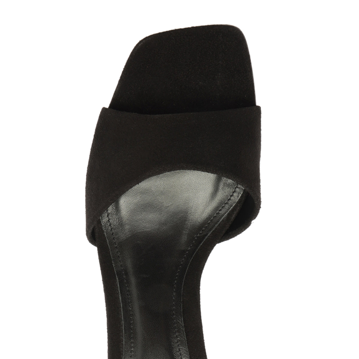 Posseni Suede Sandal in Black