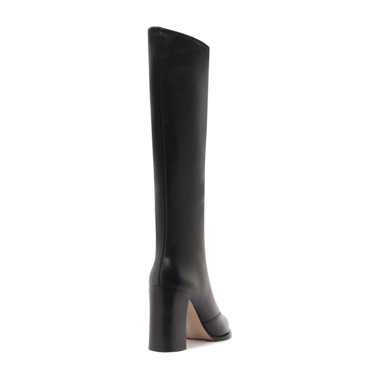 Raffaela Up Leather Boot in Black