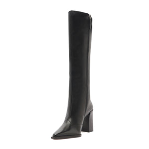 Raffaela Up Leather Boot in Black