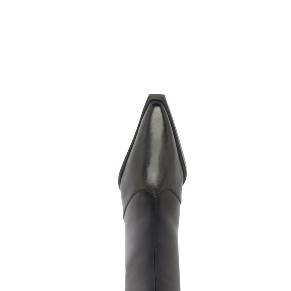 Raffaela Up Leather Boot in Black