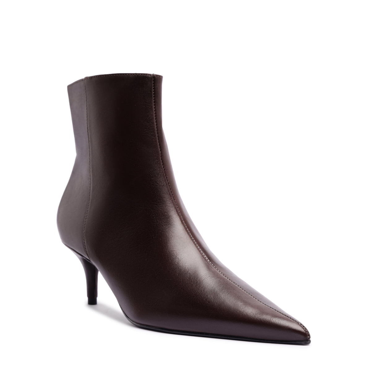 Mikki Mid Bootie in Dark Chocolate