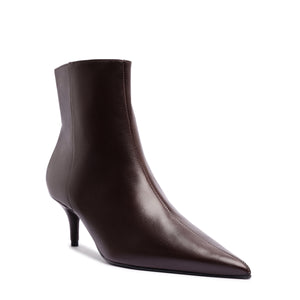Mikki Mid Bootie in Dark Chocolate
