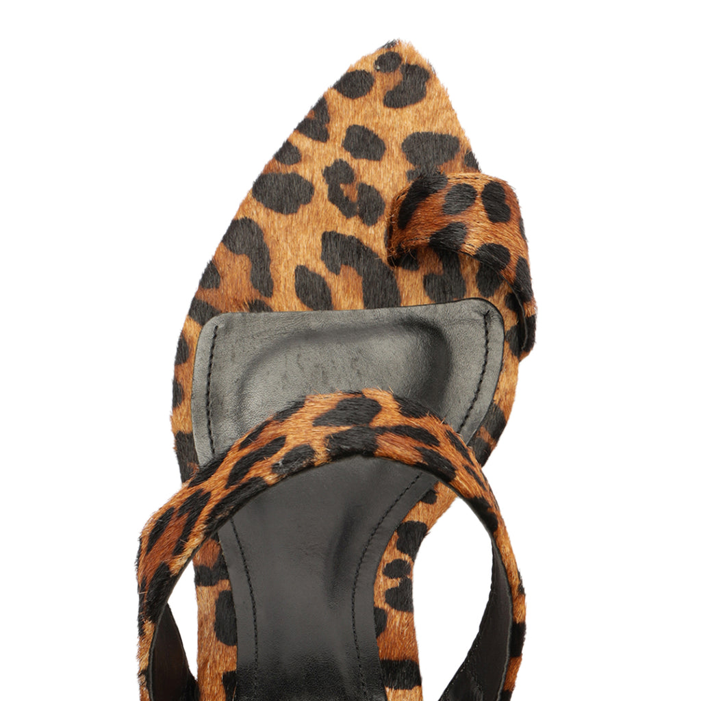 Melina Hair Calf Sandal in Leopard