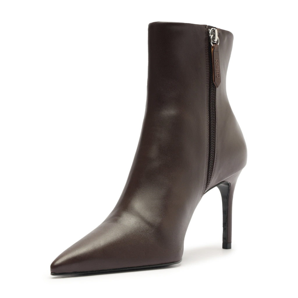 Mikki Bootie in Dark Chocolate