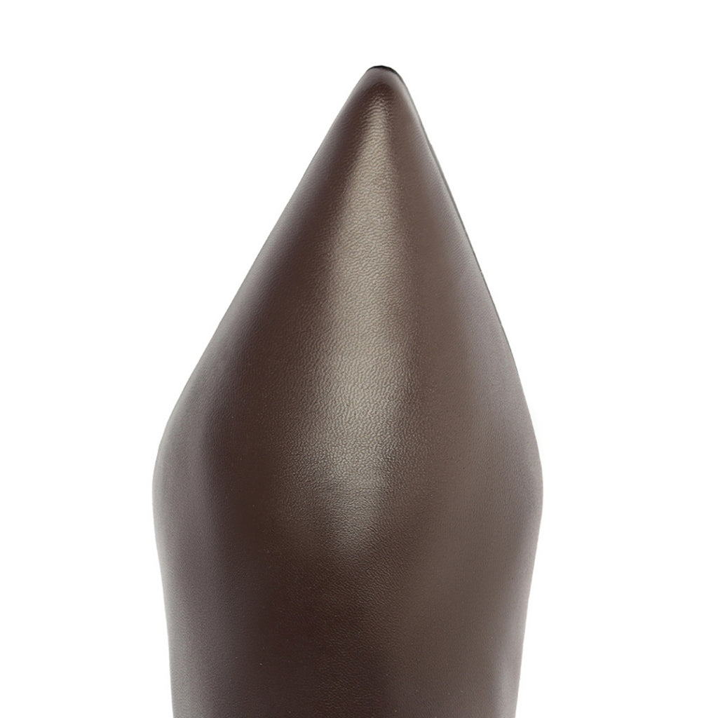 Mikki Bootie in Dark Chocolate