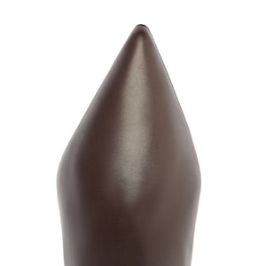 Mikki Bootie in Dark Chocolate