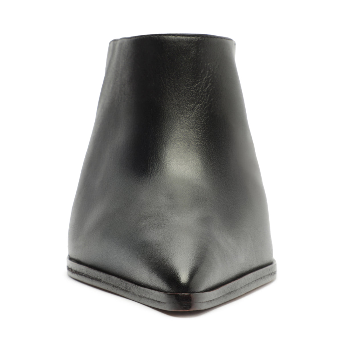 Mikki Mule Leather Pump in Black