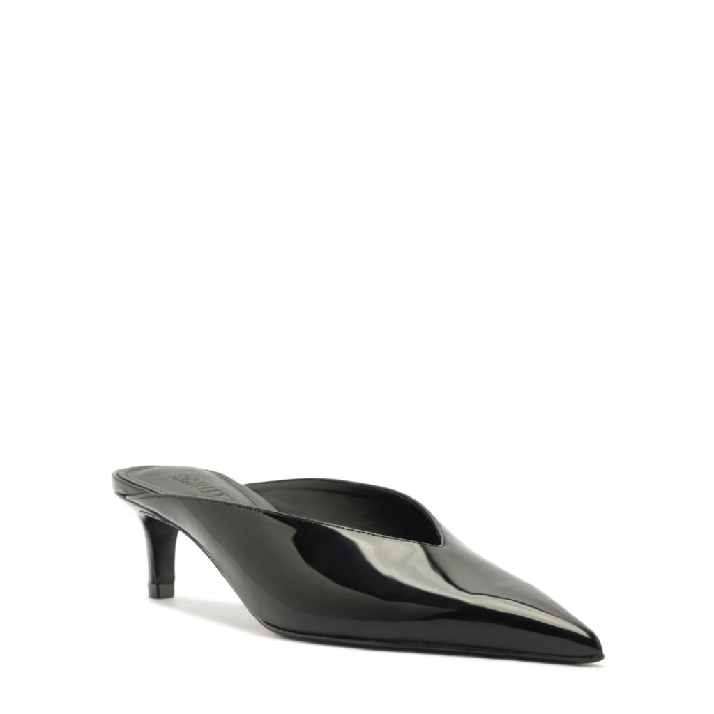 Loren Mid Patent Pump in Black