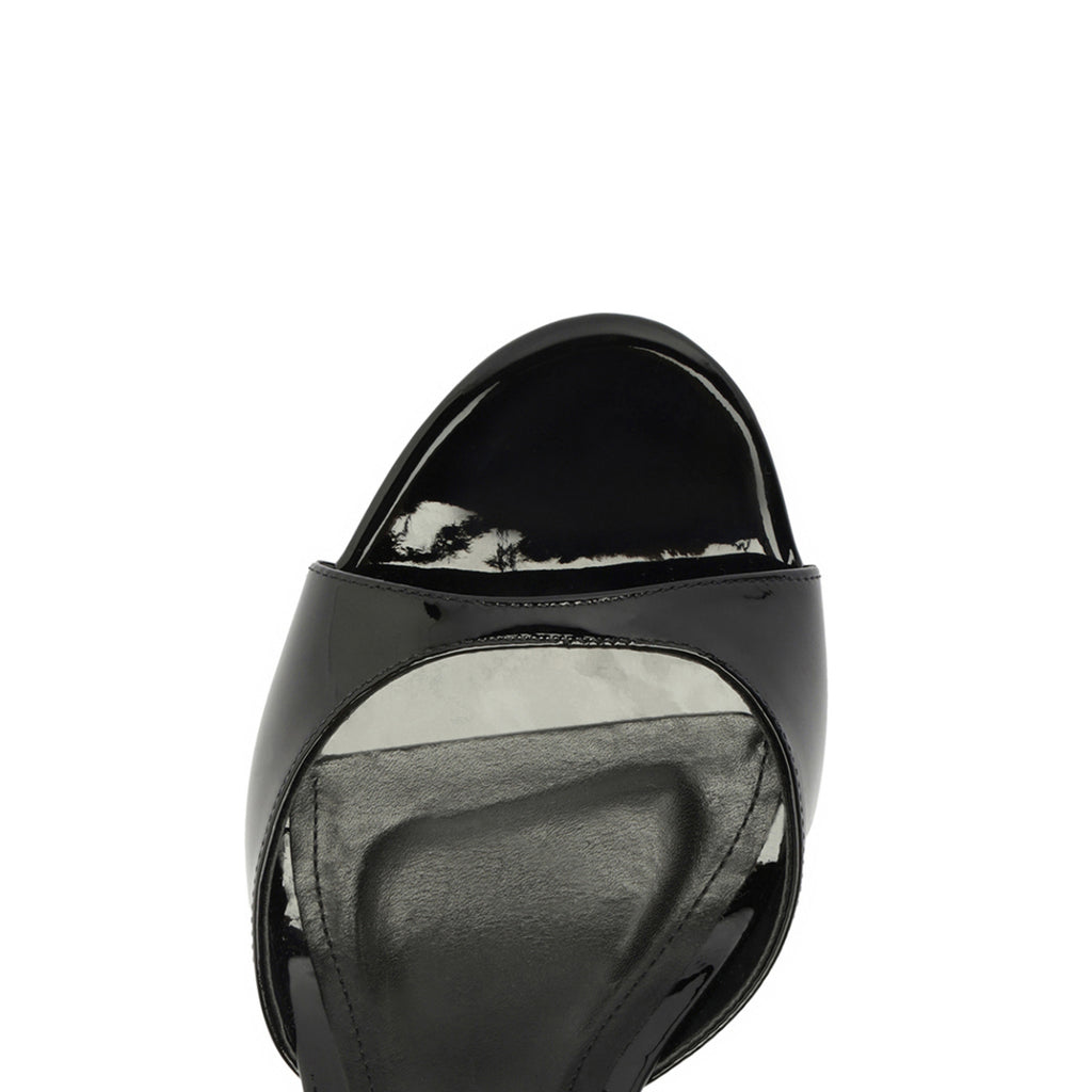 Scarlett Sling Mid Sandal in Black