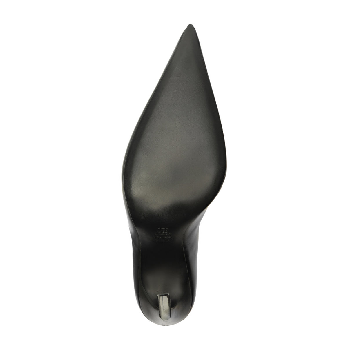 Maryann Curve Leather Bootie in Black