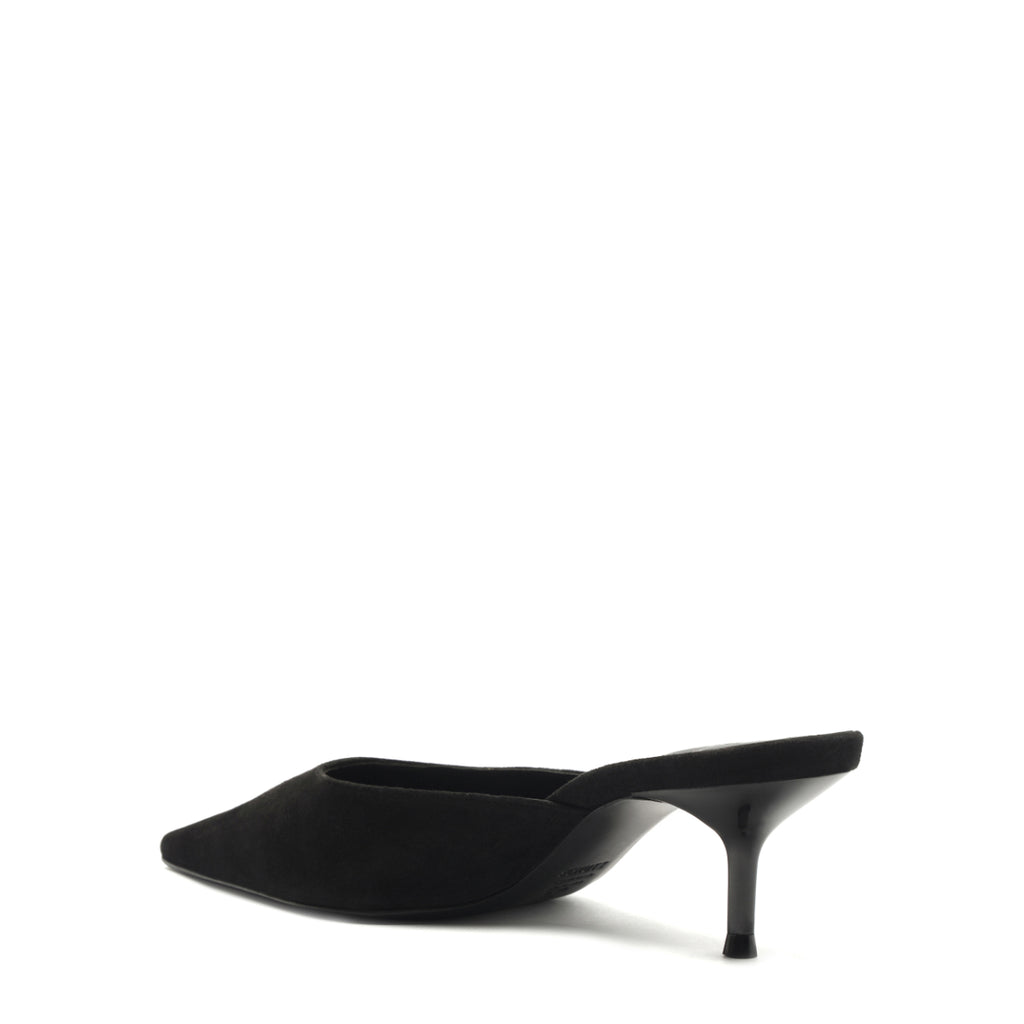 Julie Suede Pump in Black