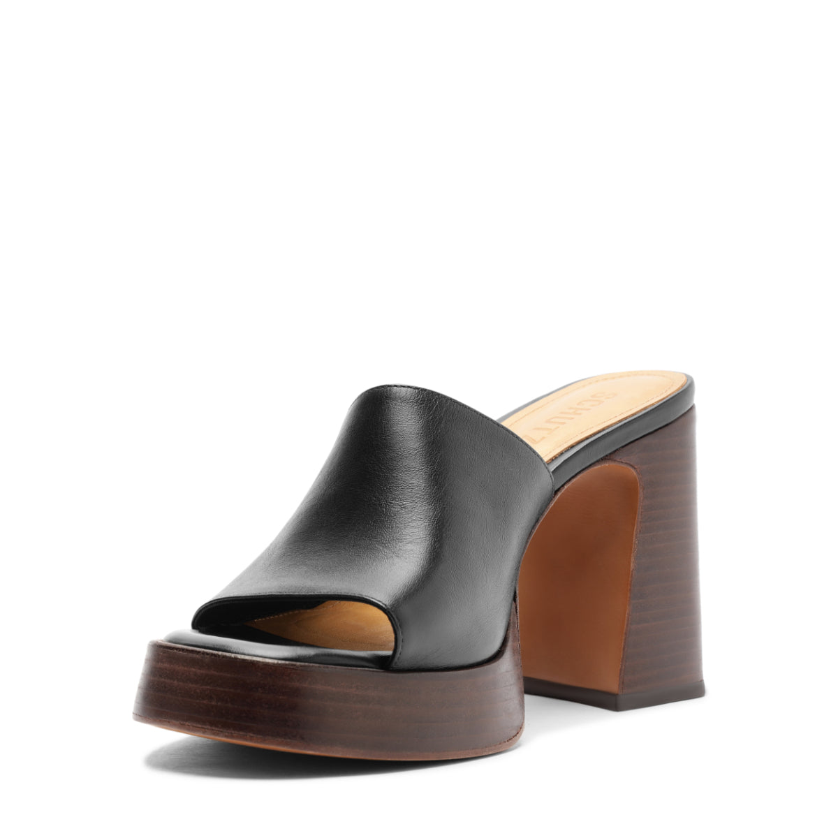 Rowan Leather Sandal in Black