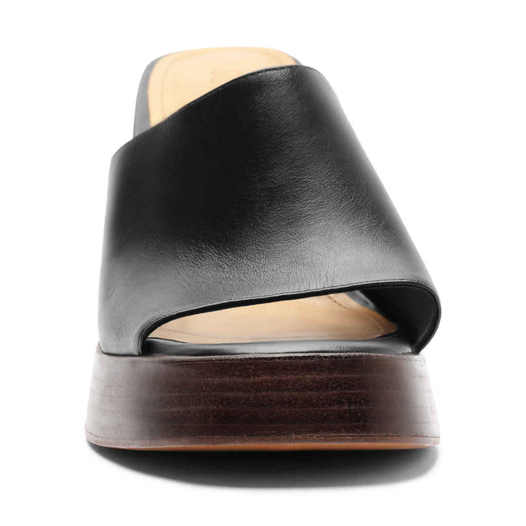 Rowan Leather Sandal in Black