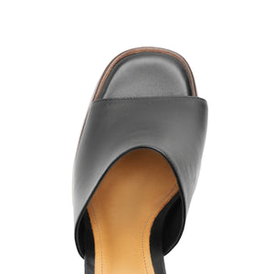 Rowan Leather Sandal in Black