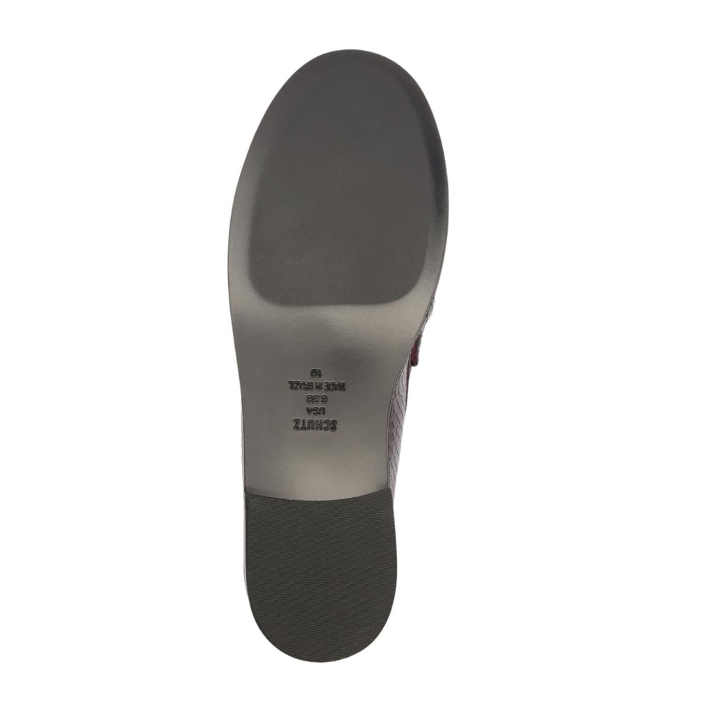 Tyche Flat in Dark Plum