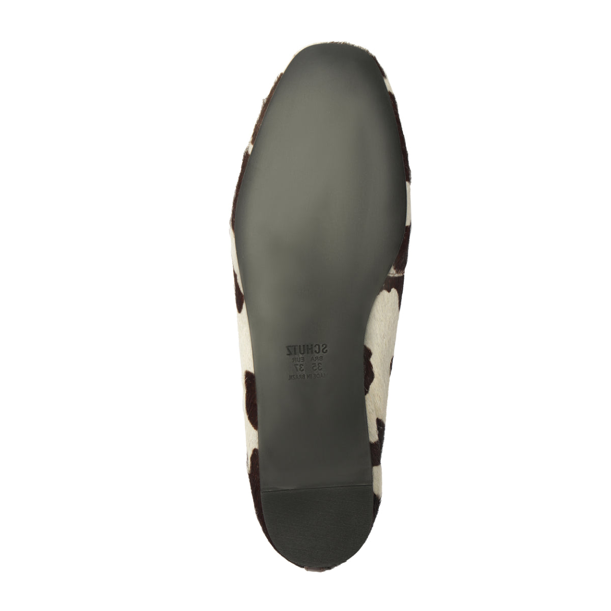 Courtney Hair Calf Flat in Multibrown/Seal Brown