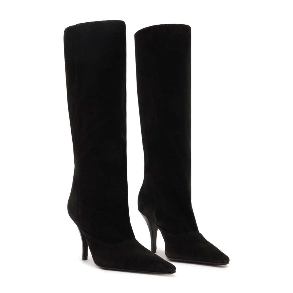 Rudy Suede Boot in Black