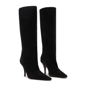 Rudy Suede Boot in Black