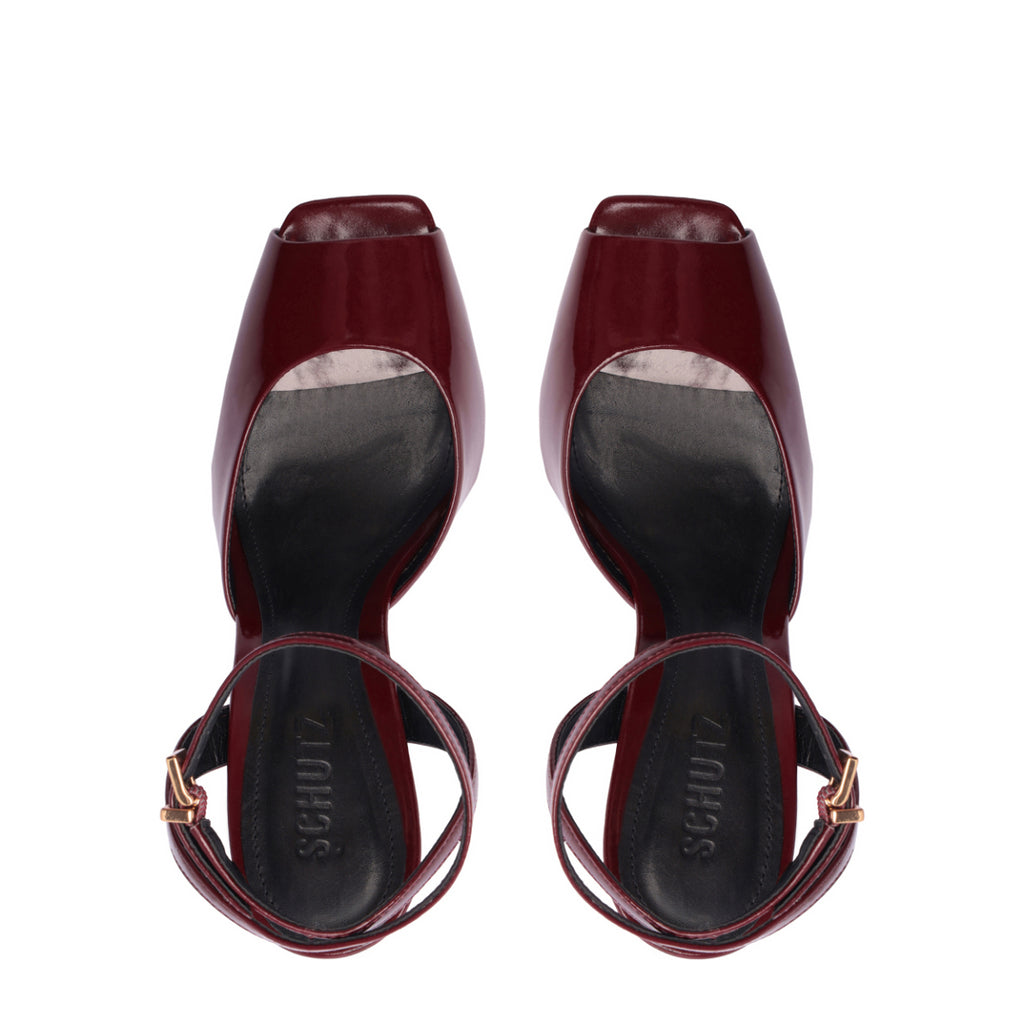 Estella Patent Pump in Vino (Palmilha)