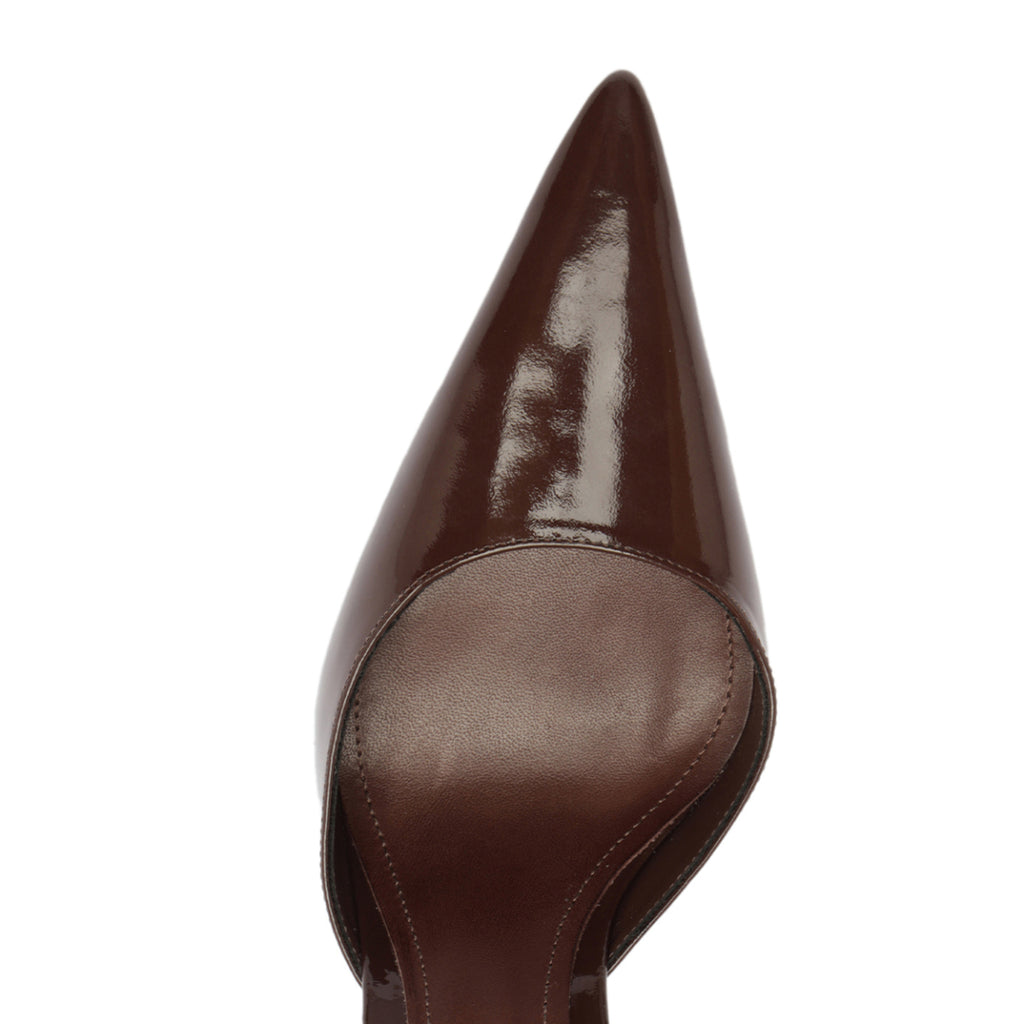 Lena Patent Pump in Root Brown