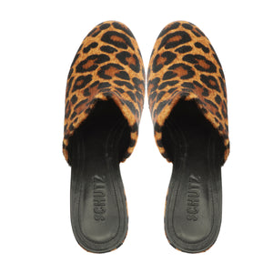 Sierra Hair Calf Pump in Leopard