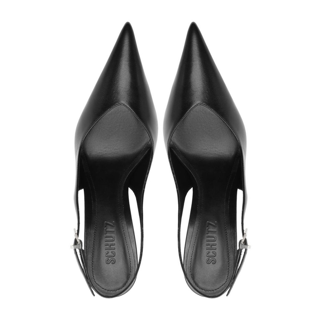 Siena Buckle Pump in Black