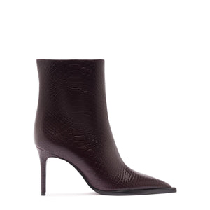 Mary Bootie in Dark Plum