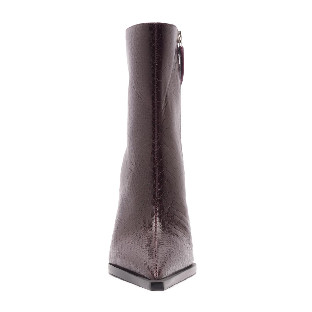Mary Bootie in Dark Plum