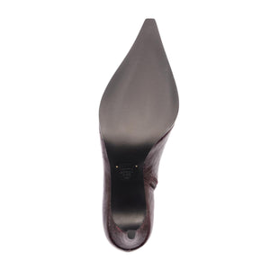 Mary Bootie in Dark Plum