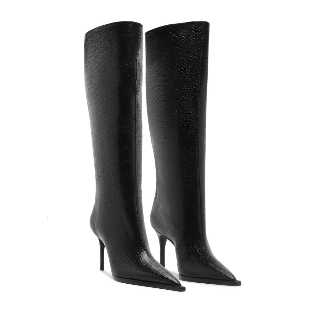 Mary Up Boot in Black