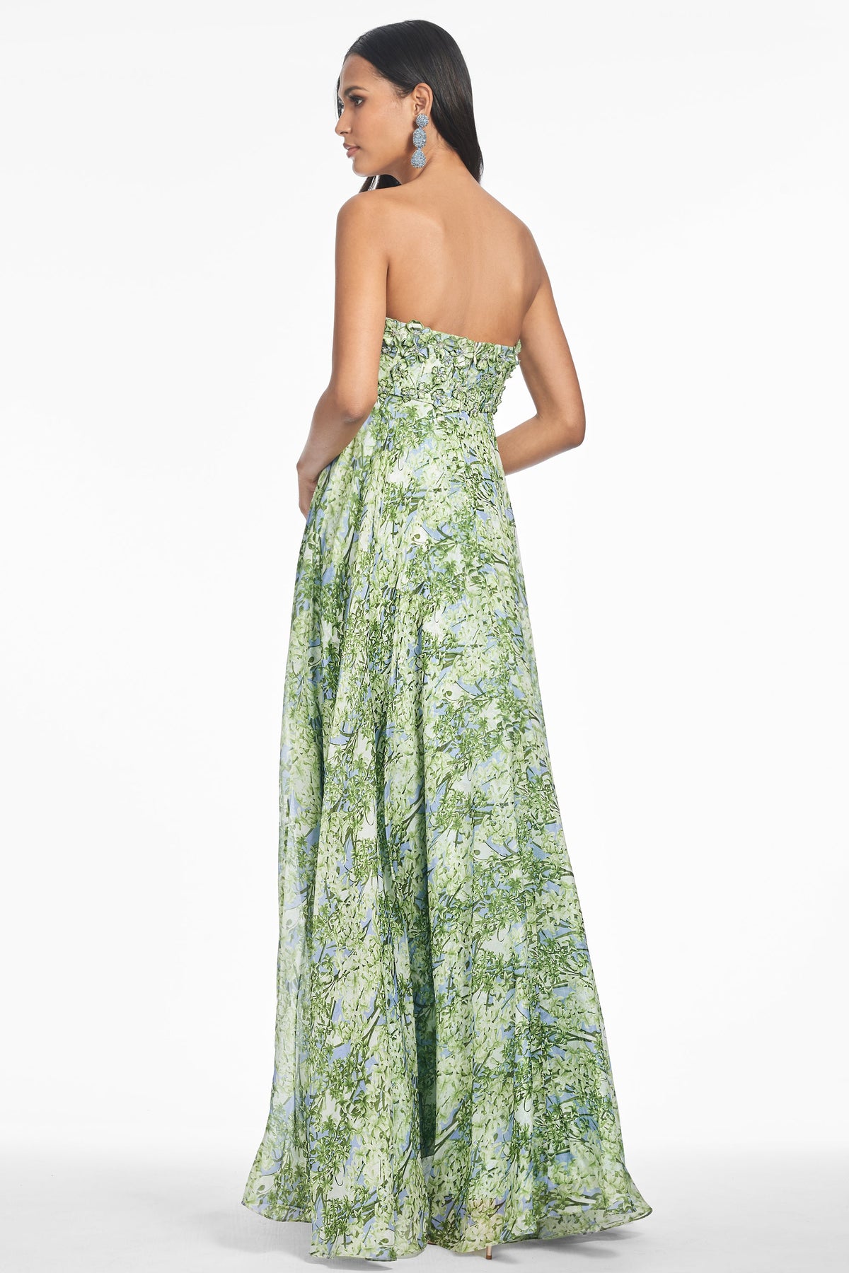 Ames Gown Peridot Bouquet