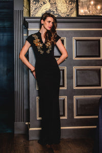 Hudson Gown in Black