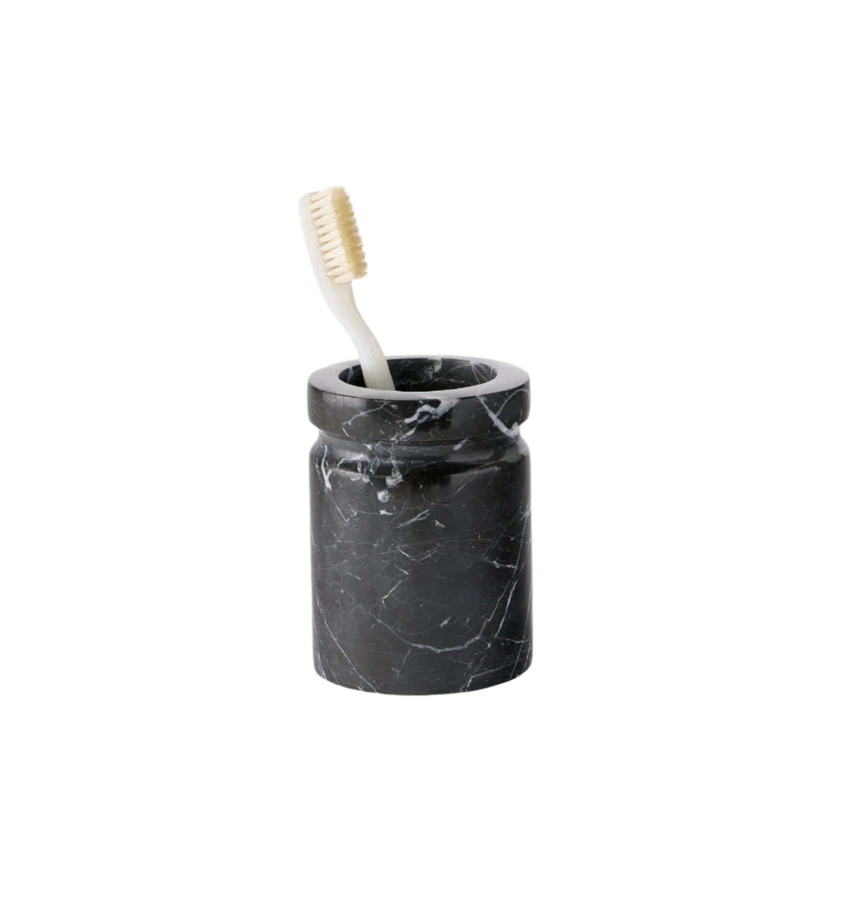 Marquina Toothbrush Holder in Black