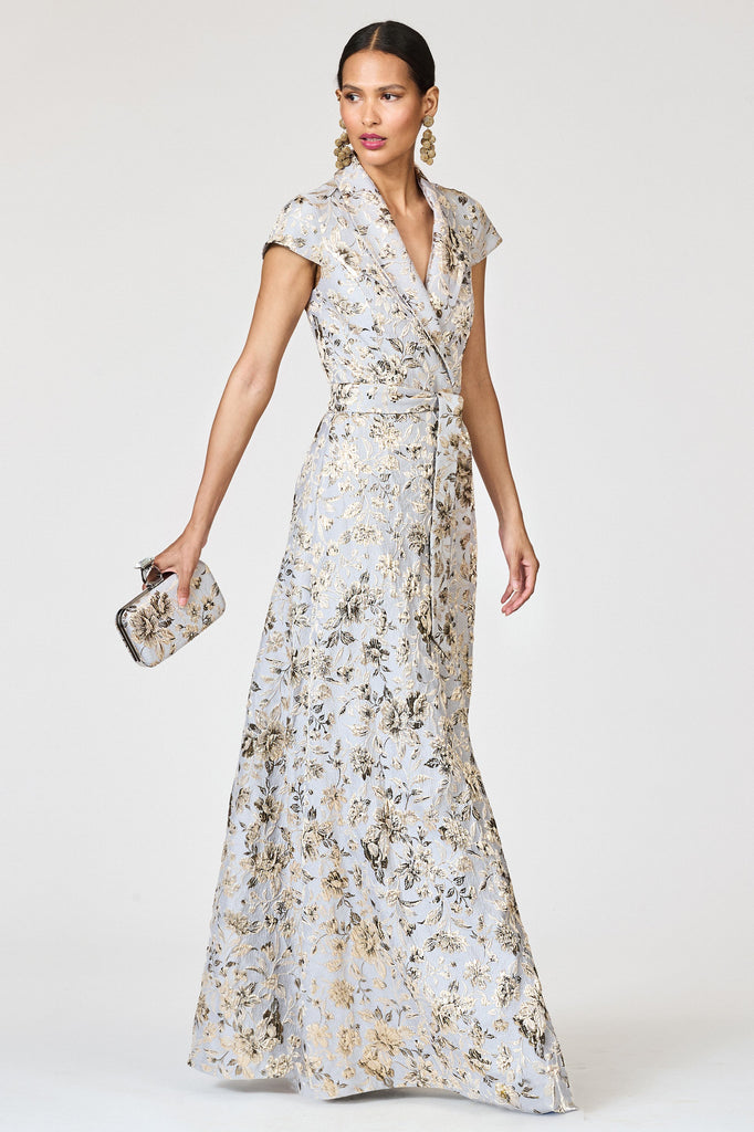 Honora Gown in Golden Gardens