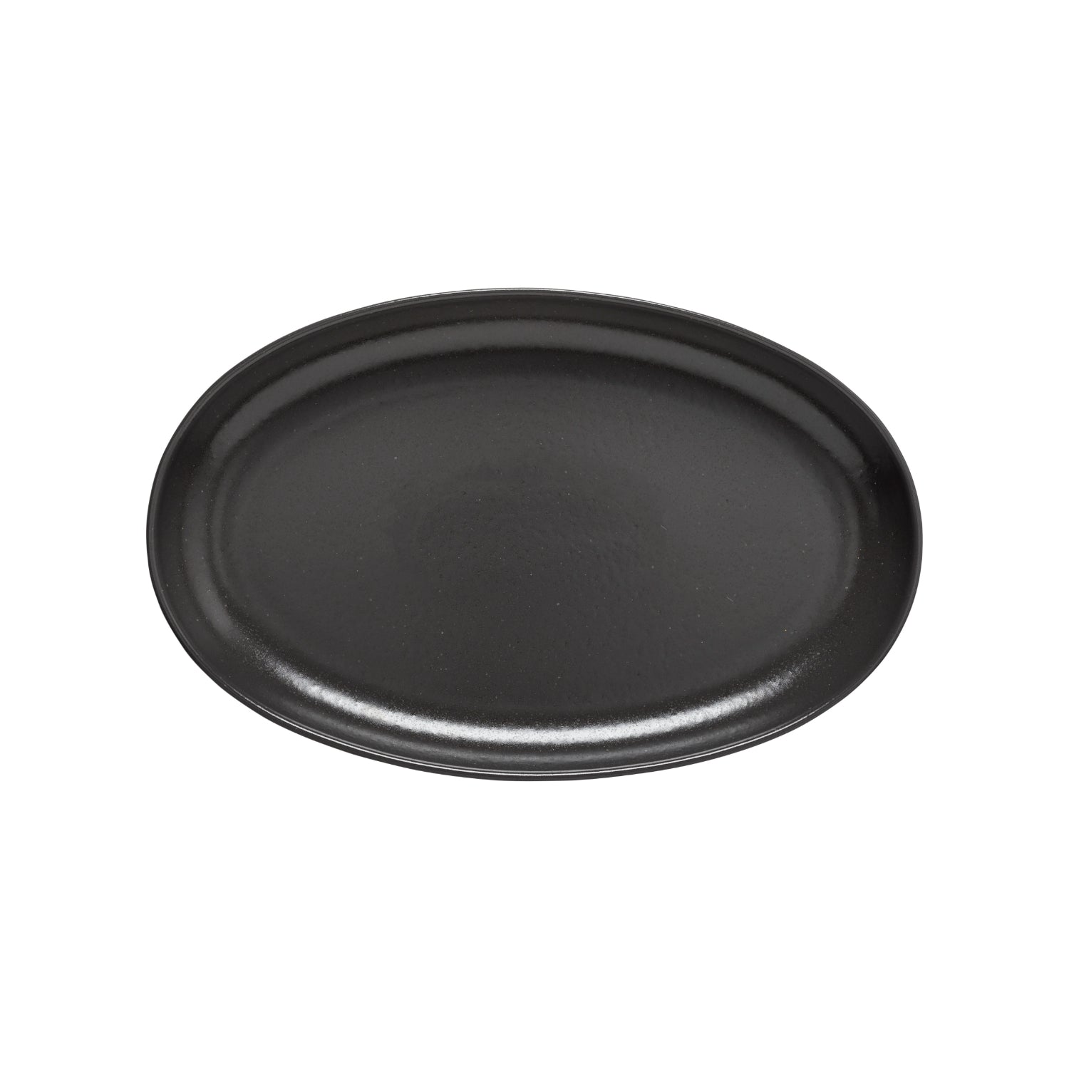 Pacifica Collection Oval Plates in Seed Grey, Set of 6