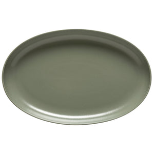 Pacifica Collection Oval Platter in Artichoke