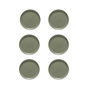 Pacifica Collection Salad Plates 9" in Artichoke, Set of 6