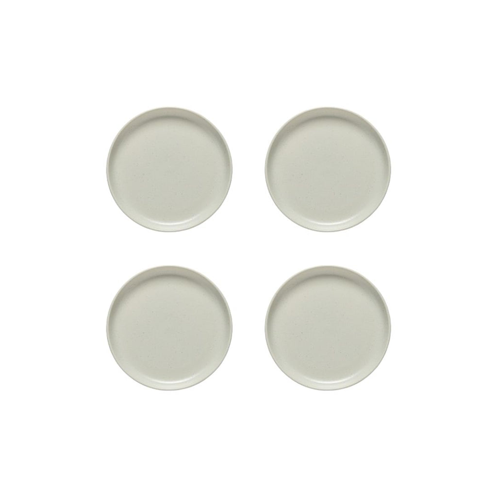 Pacifica Collection Salad Plates 9" in Oyster Grey, Set of 6