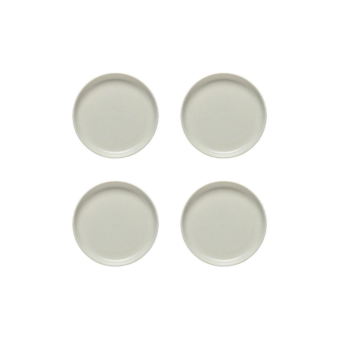 Pacifica Collection Salad Plates 9" in Oyster Grey, Set of 6