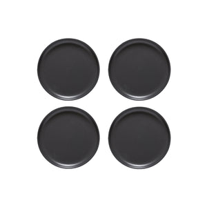 Pacifica Collection Salad Plates 9" in Seed Grey, Set of 6