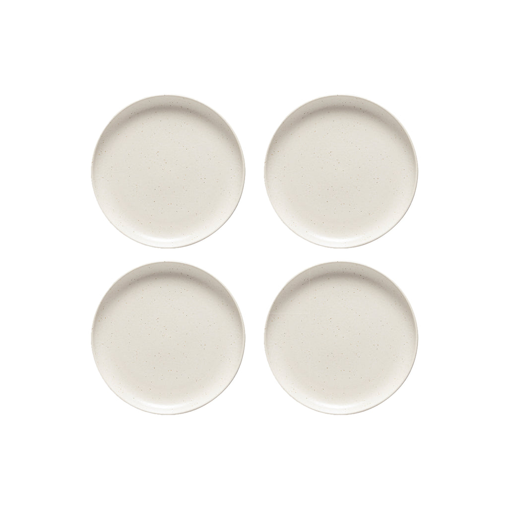 Pacifica Collection Salad Plates 9" in Vanilla, Set of 6
