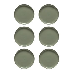 Pacifica Collection Dinner Plates in Artichoke, Set of 6