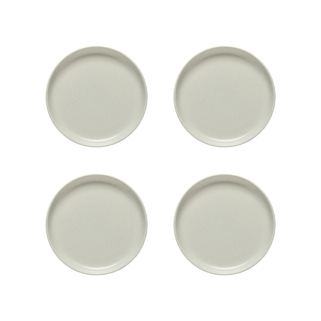 Pacifica Collection Dinner Plates in Oyster Grey, Set of 6