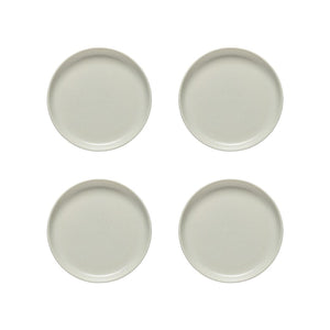 Pacifica Collection Dinner Plates in Oyster Grey, Set of 6