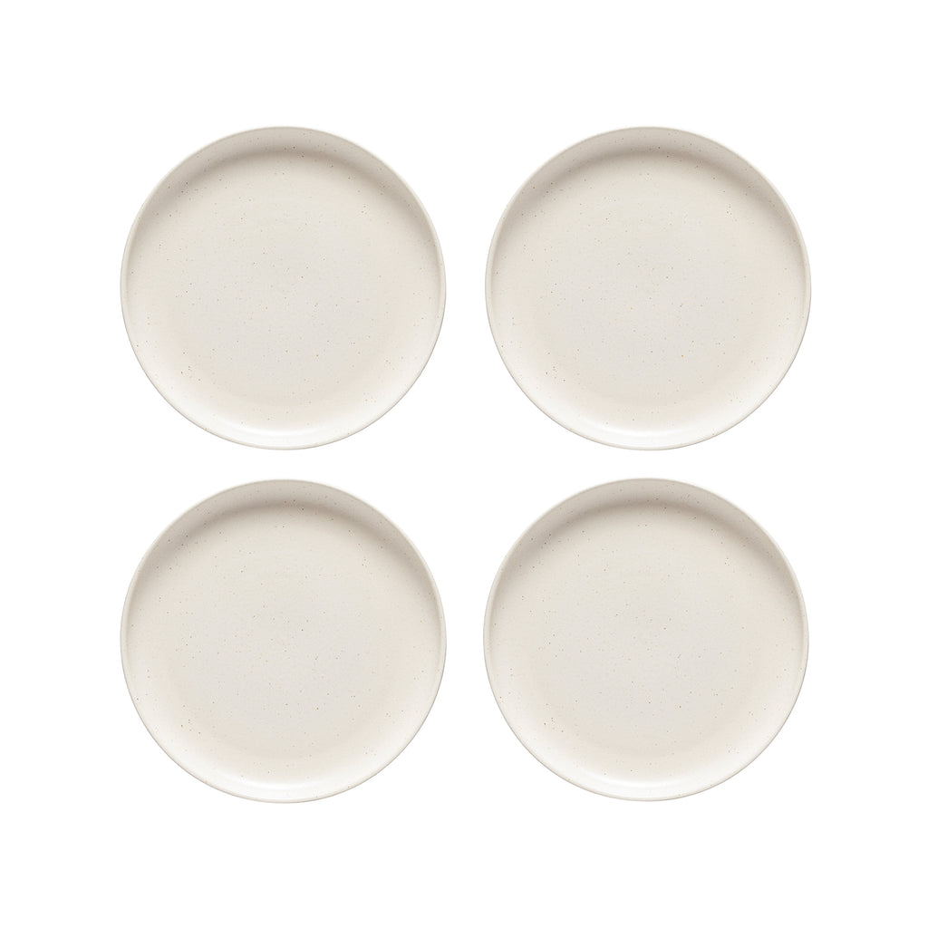 Pacifica Collection Dinner Plates in Vanilla, Set of 6