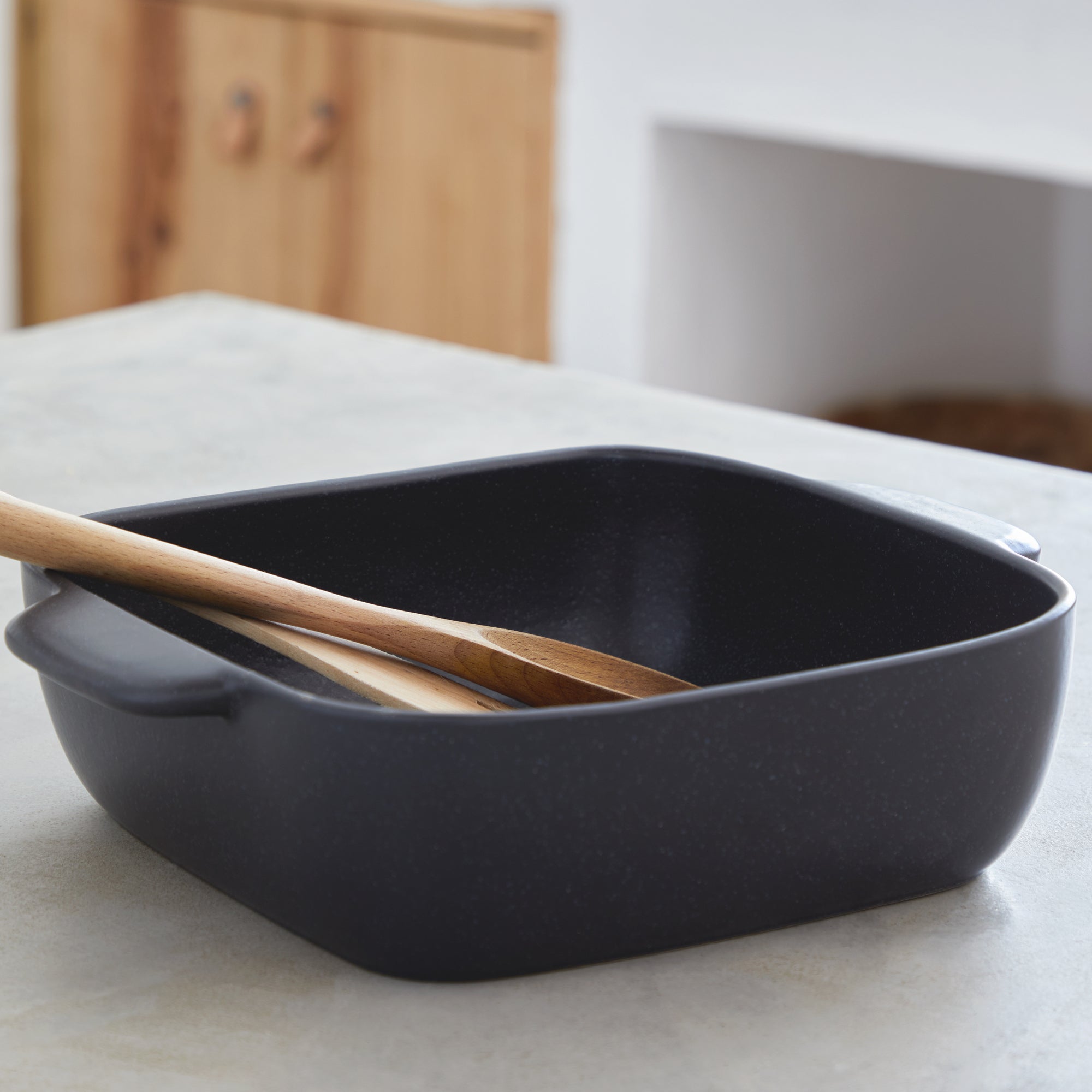 Pacifica Collection Square Baker 12" in Seed Grey