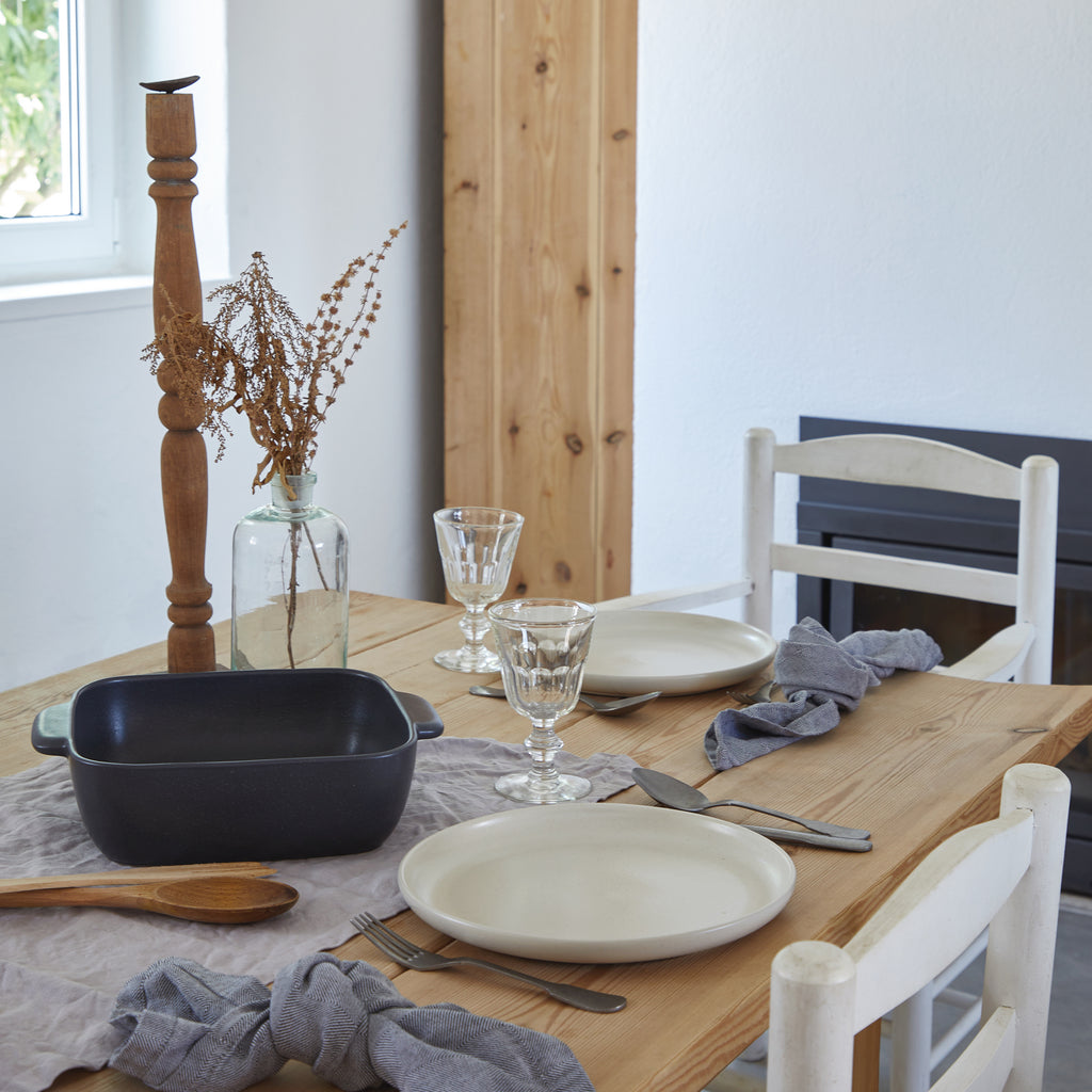 Pacifica Collection Square Baker 12" in Seed Grey