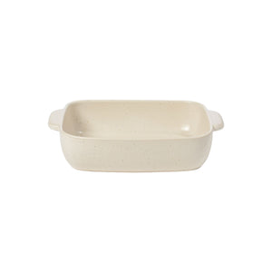 Pacifica Collection Rectangle Baker 13" in Vanilla