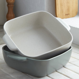Pacifica Collection Rectangle Baker 16" in Salt